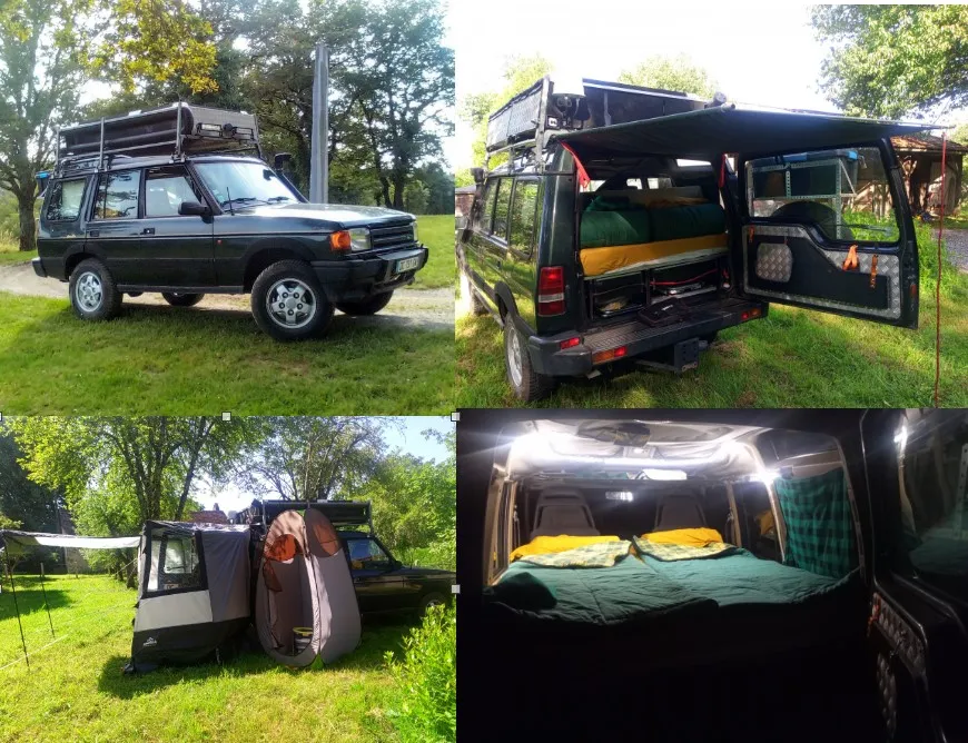 4x4 Discovery 300 TDI aménagé road trip