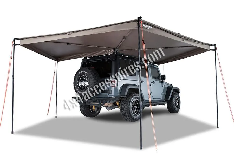 [20260418_002] Auvent Circulaire RHINO-RACK Batwing (montage à droite) 2,5m - PROMO